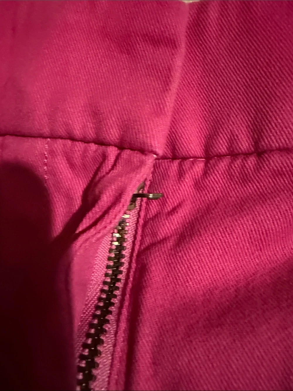 J. Crew Hot Magenta Cotton Bermuda Shorts